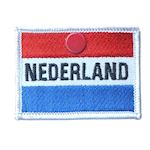 Nederlandse Vlag met NEDERLAND Embleem