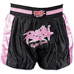 Ronin Kickboks Broek Fight - zwart/roze