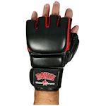 Ronin PU MMA Handschoen - Zwart/Rood
