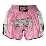 Ronin Kickboks Broek Fight - roze/grijs