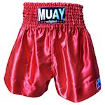 Muay Thai Short Satijn - rood