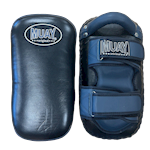 Muay Arm Striking Pad Leer per paar - zwart/grijs