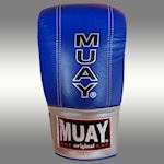 Muay Punch Bokszakhandschoen met Open Duim - Blauw