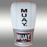 Muay Punch Bokszakhandschoen met Open Duim - Wit