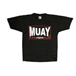 Muay Logo Shirt zwart