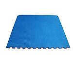 Ronin Karate puzzelmat 100x100x2cm - rood/blauw