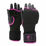 Super Pro Binnenhandschoen met bandage - Zwart/roze