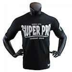 Super Pro T-shirt Logo zwart/wit