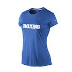 Nike Lady SS Crew Top - donker blauw
